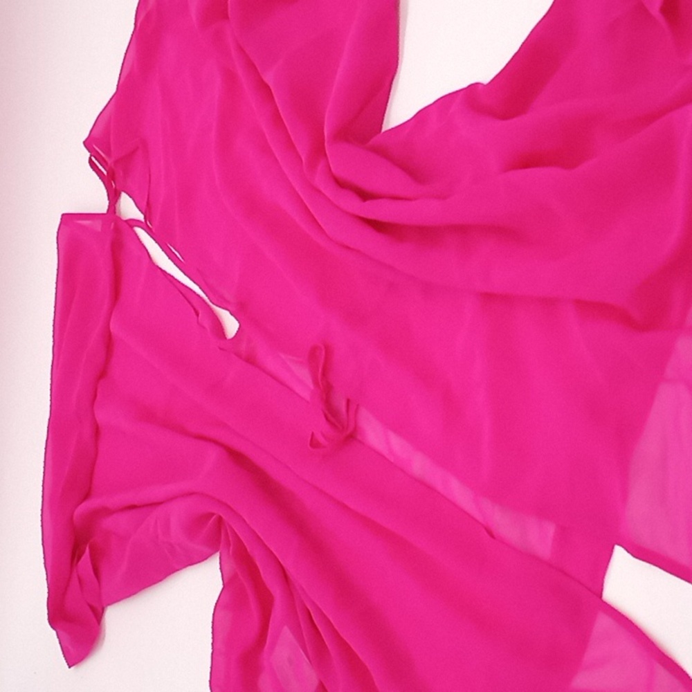 L'Agent by Agent Provocateur Rosana Swim Cover-up Pink One Size